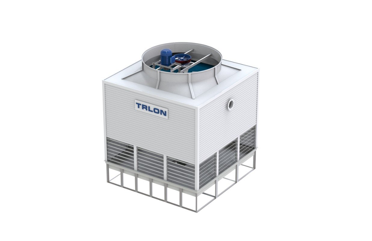 逆流方形冷卻塔